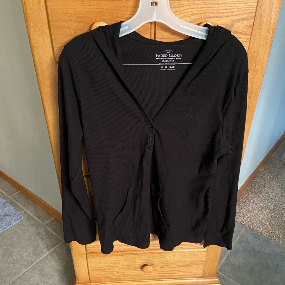 Faded Glory Thermal Hooded Top